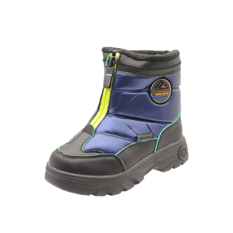 Cizme imblanite pentru baieti Tom Miki C-T7713-B, Bleumarin