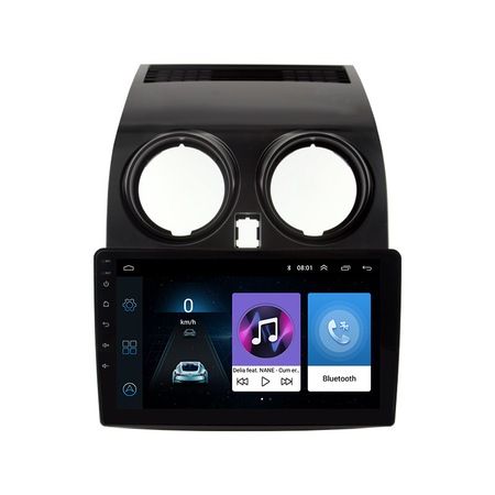 Navigatie Nissan Qashqai 2006-2014, Android 10, QUADCORE, 1GB RAM si 16 ROM, 9 Inch - AD-BGPQASHQAIMTK1GB