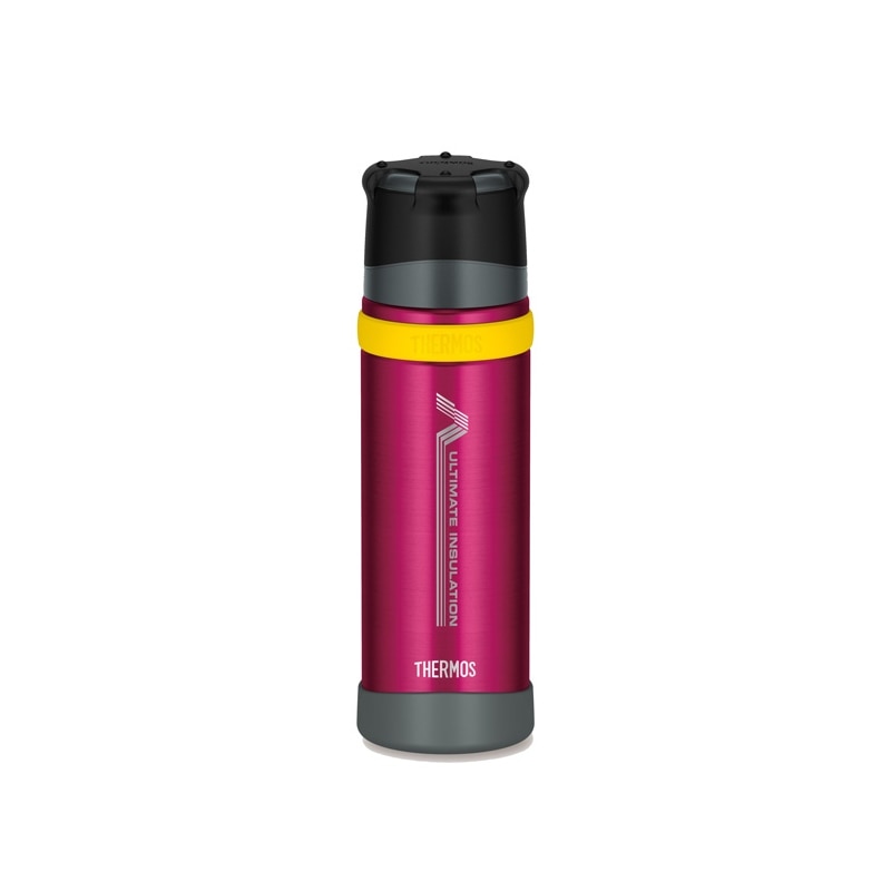 Termos cu cana pentru conditii extreme, inox, roz, 500 ml