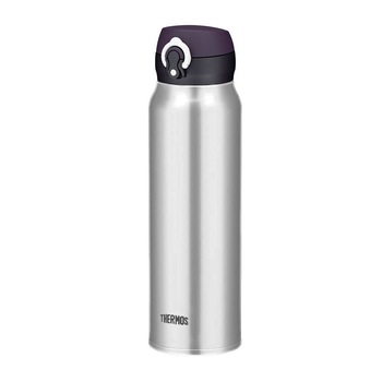 Cana termos mobila din otel inoxidabil (termos pentru bicicleta), gri metalizat, 750 ml Cana termos mobila din otel inoxidabil (termos pentru bicicleta), gri metalizat, 750 ml
