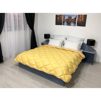 Pilota stelute galben 200x210, CONELTEX Pilota stelute galben 200x210, CONELTEX