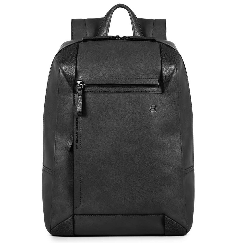 Geanta piele naturala Piquadro, port laptop 14'' si iPad®Air/Pro 10,5, BCA4260S94N, negru