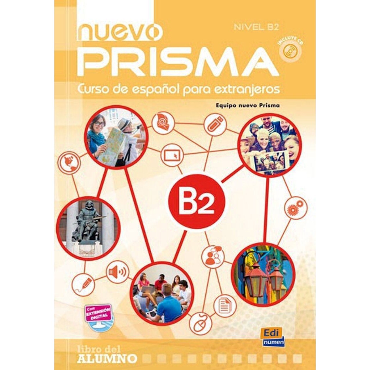 Nuevo Prisma B2 Libro del Alumno + CD -