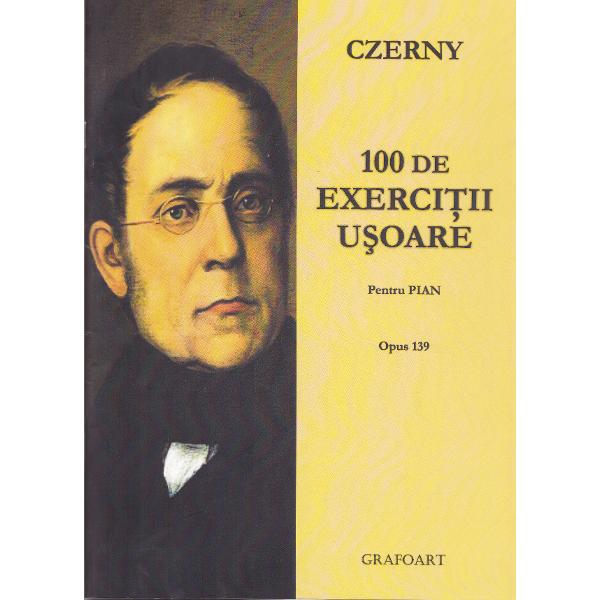 100 de exercitii usoare pentru pian - Czerny