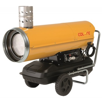 Tun de caldura cu ardere indirecta HPV 55 CALORE, putere 49kW, debit aer 2150mcb/h, motorina, 230V Tun de caldura cu ardere indirecta HPV 55 CALORE, putere 49kW, debit aer 2150mcb/h, motorina, 230V