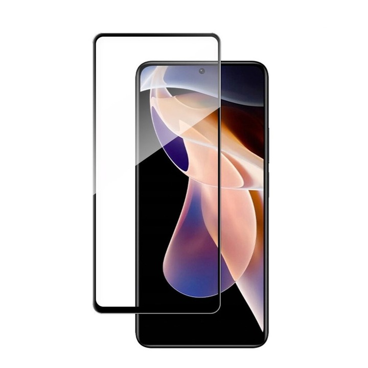 Folie protectie telefon, Wozinsky, Sticla, Pentru Xiaomi Redmi Note 11 Pro, Negru
