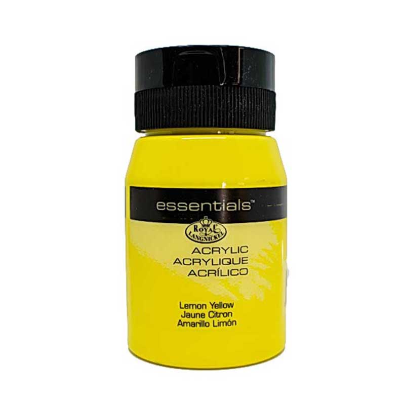Culoare acrilica Royal & Langnickel - RAA-5106 Lemon Yellow 500 ml