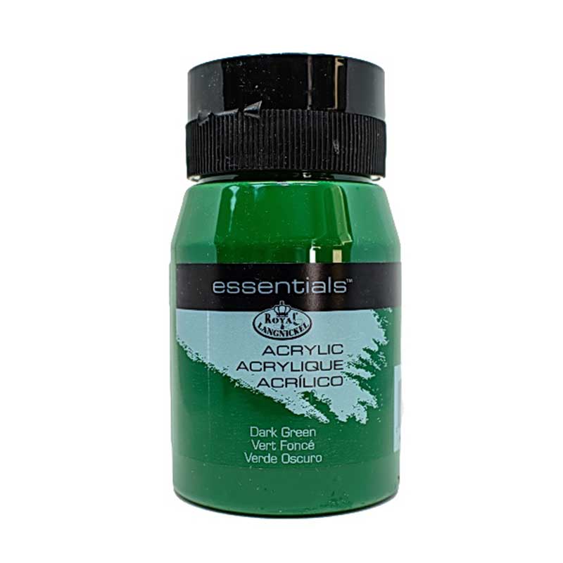 Culoare acrilica Royal & Langnickel - RAA-5104 Dark Green 500 ml