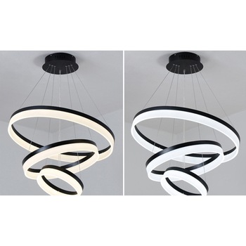 Lustra led 3 inele , 75W , Lumina Naturala , 5250lm Lustra led 3 inele , 75W , Lumina Naturala , 5250lm