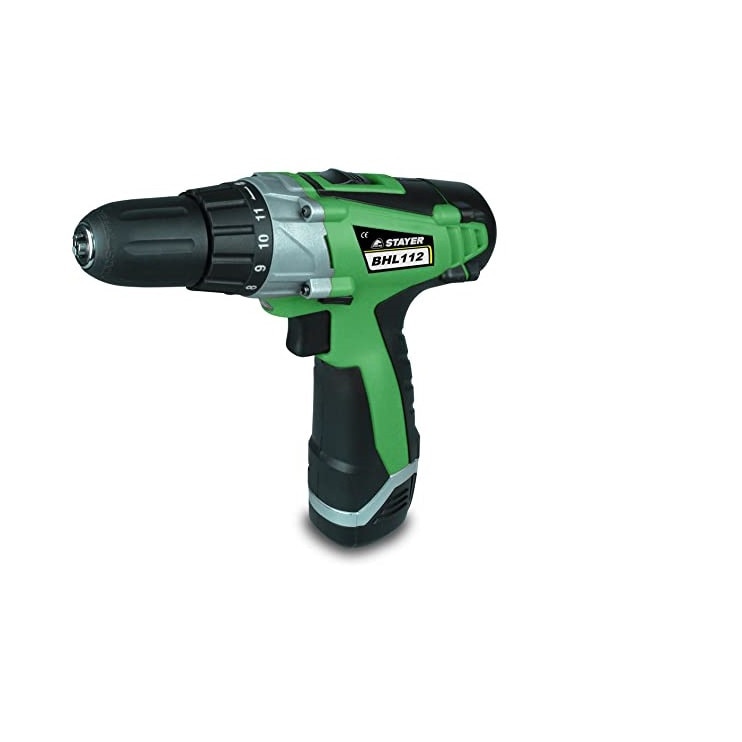 Masina de gaurit/insurubat cu acumulator 12 / 1,3 Li-Ion marca Stayer