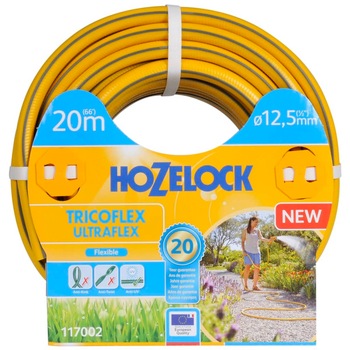 Furtun de udare, Hozelock, 20 m, Galben Furtun de udare, Hozelock, 20 m, Galben