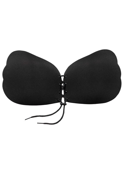Sutien push up fara bretele Lace-it Bra, Bye Bra, Negru