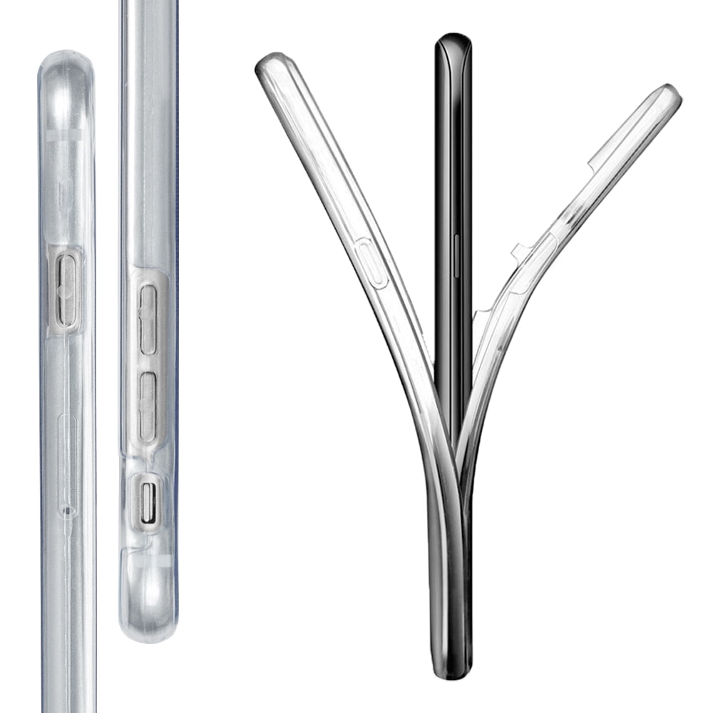 Husa Full Cover pentru Samsung Galaxy S20 Plus, TPU, Transparent