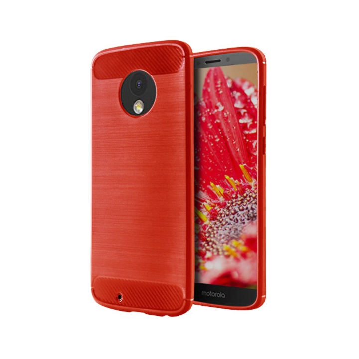 Husa pentru Motorola Moto G6, Silicon TPU, Rosu