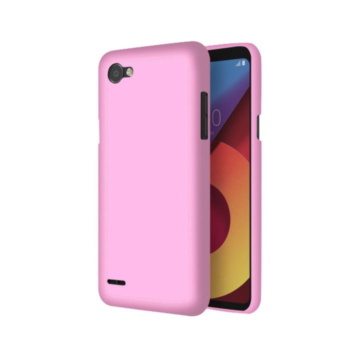 Husa pentru LG Q6, Silicon TPU, Roz