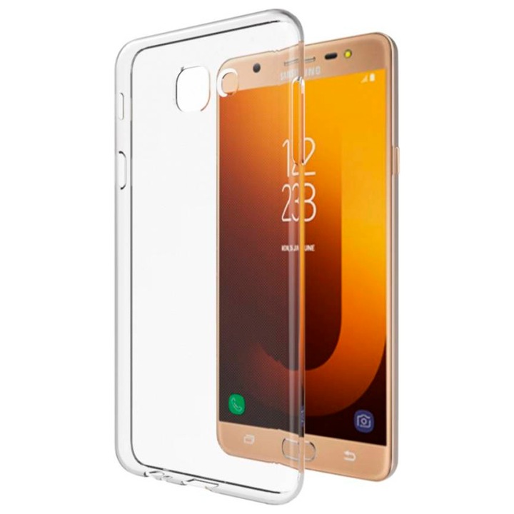 Husa pentru Samsung Galaxy J7 Max, Silicon, Transparenta