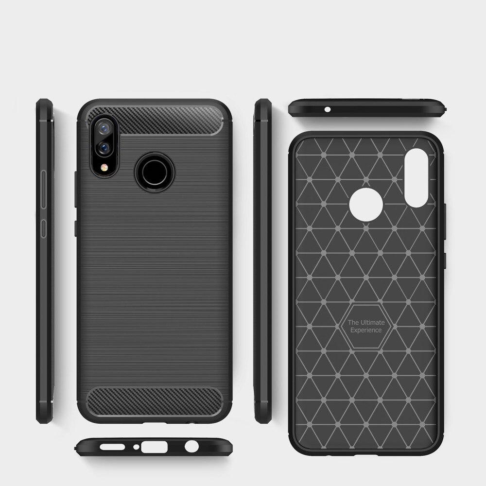 Husa din silicon Pentru Huawei Nova 3, Negru