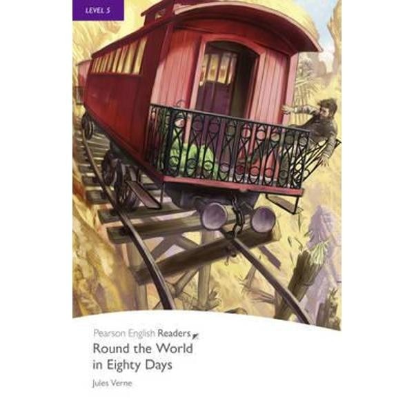 Level 5: Round the World in Eight Days Book and MP3 Pack