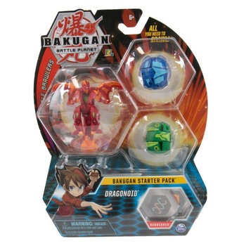 Set 3 Spin Master figurine Bakugan Starter Pack - Dragonoid Set 3 Spin Master figurine Bakugan Starter Pack - Dragonoid