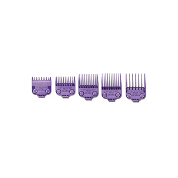 Set 5 piepteni cu dublu magnet pentru masina de tuns Andis Set 5 piepteni cu dublu magnet pentru masina de tuns Andis