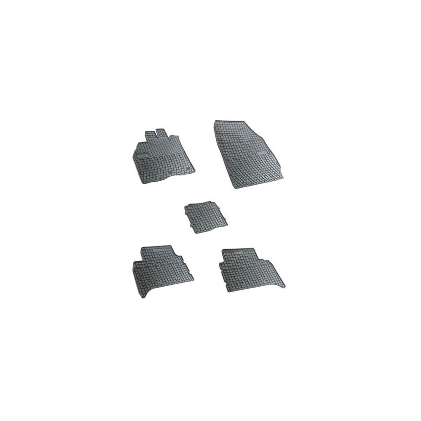 Set 5 presuri ART dedicate RENAULT SCENIC II an 2003-2009, din cauciuc negru antiaderent