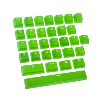 Set taste pentru tastatura mecanica Ducky Green 31-Keycap Rubber Backlit Double-Shot US Layout Set taste pentru tastatura mecanica Ducky Green 31-Keycap Rubber Backlit Double-Shot US Layout