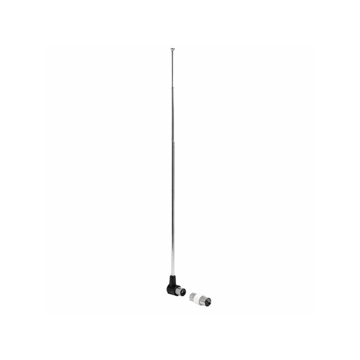Antena radio telescopica, Hama, Aluminiu, 87.5-108 MHz, Negru