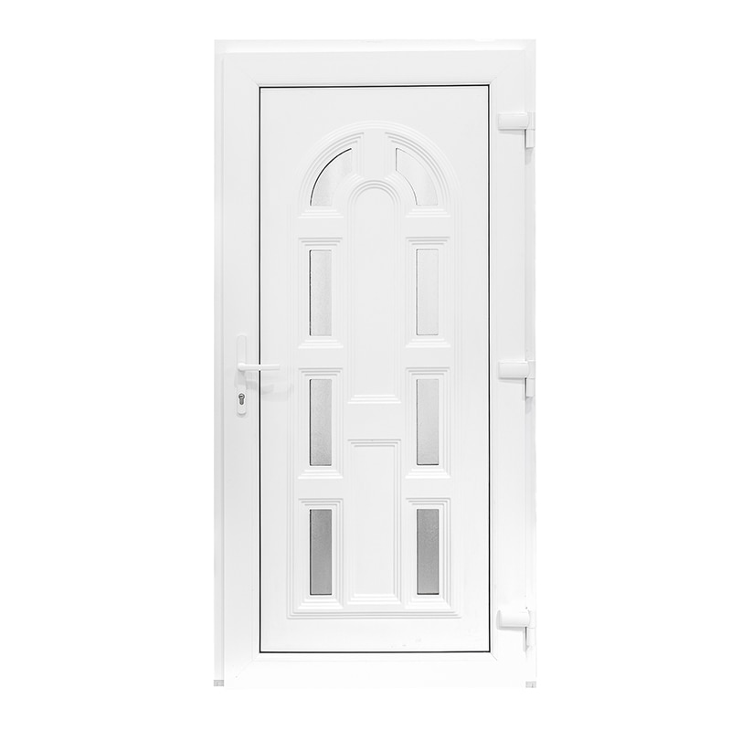 Usa Intrare PVC Magnolia, 5 camere, 980x2000 mm, alb, deschidere dreapta privit din interior