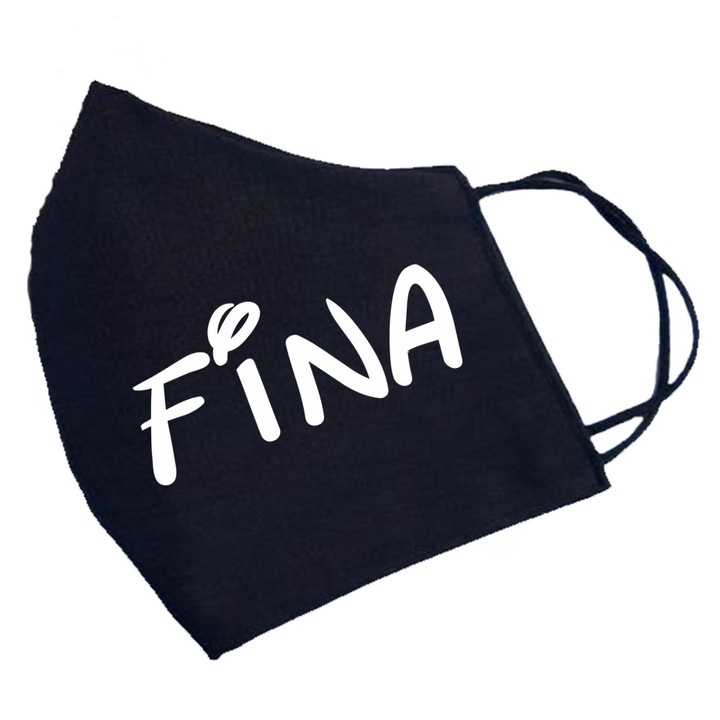 Защитна маска за лице по поръчка, изработена от памук - Fina