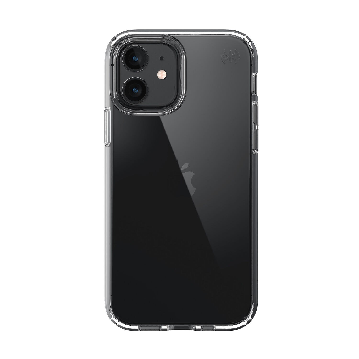 Husa tip carcasa pentru iPhone 12 si iPhone 12 Pro, antimicrobiana transparenta