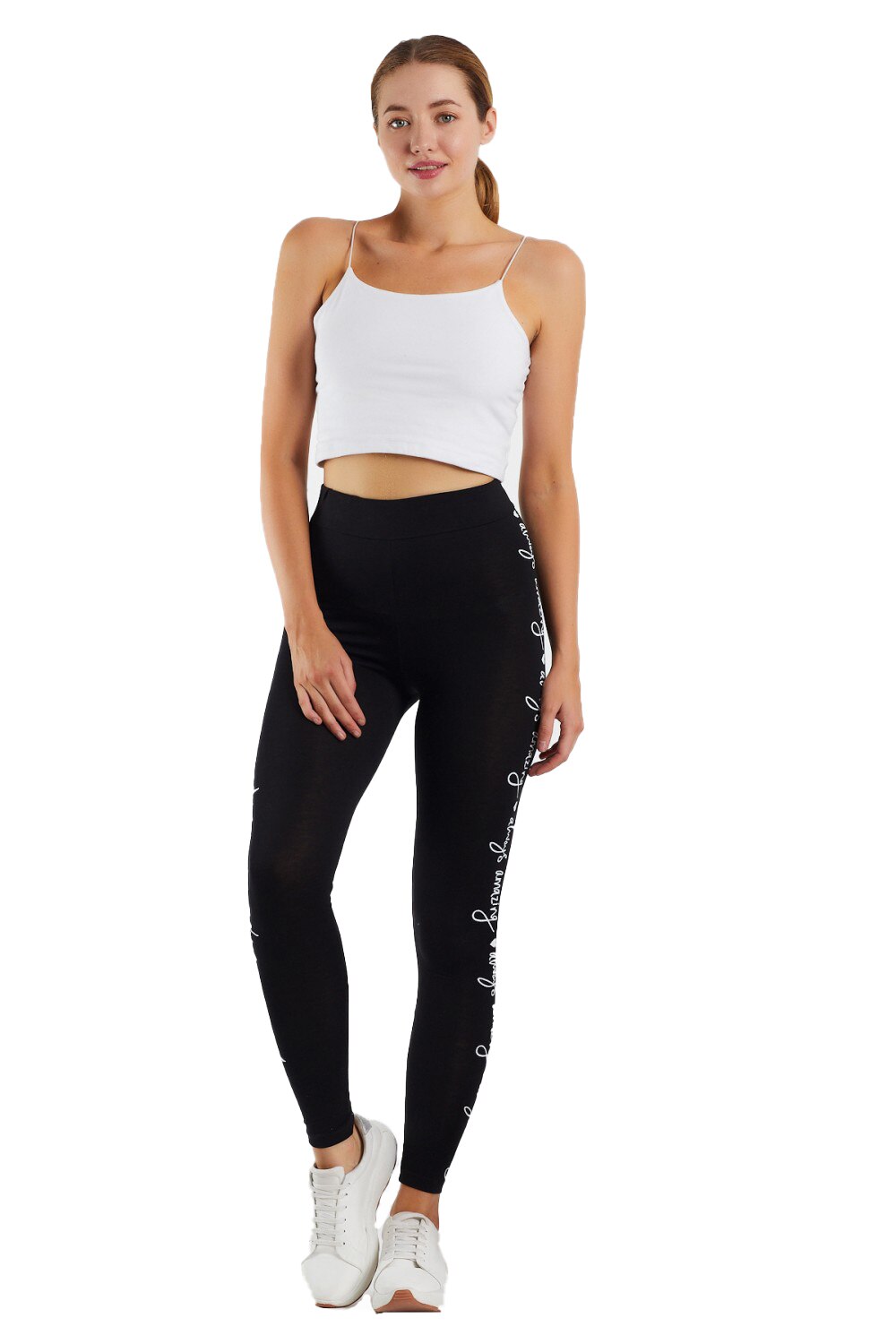 Colanti bumbac Amazing, negri, Negru