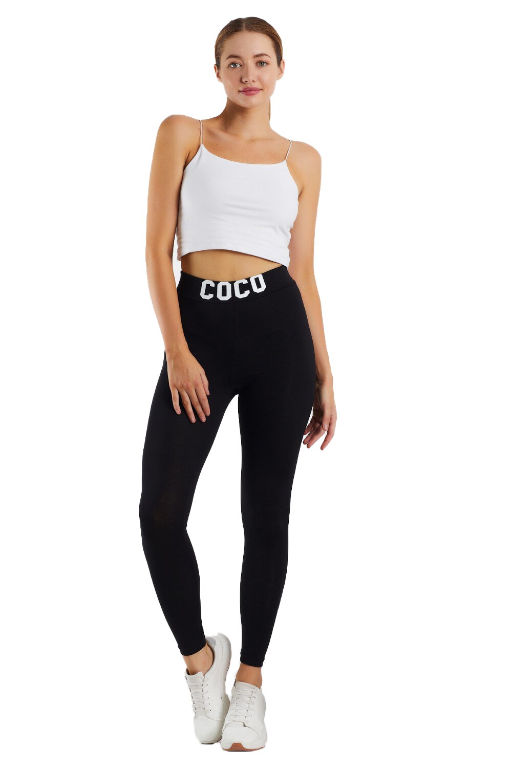 Colanti bumbac Coco, negri, Negru