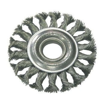 Perie sarma impletita cu orificiu Proline, tip circular, 150 mm Perie sarma impletita cu orificiu Proline, tip circular, 150 mm
