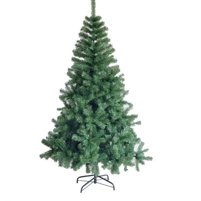 Brad artificial de Craciun, 180cm, culoare verde, suport inclus MN56