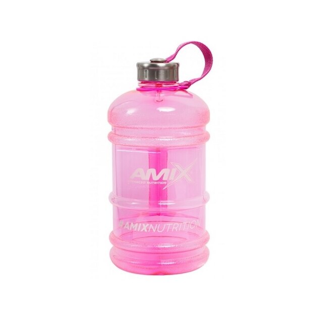 Bidon Ideal pentru prepararea suplimentelor nutritive sub forma de pudra Amix Water Bottle Liter Roz 2.2 l