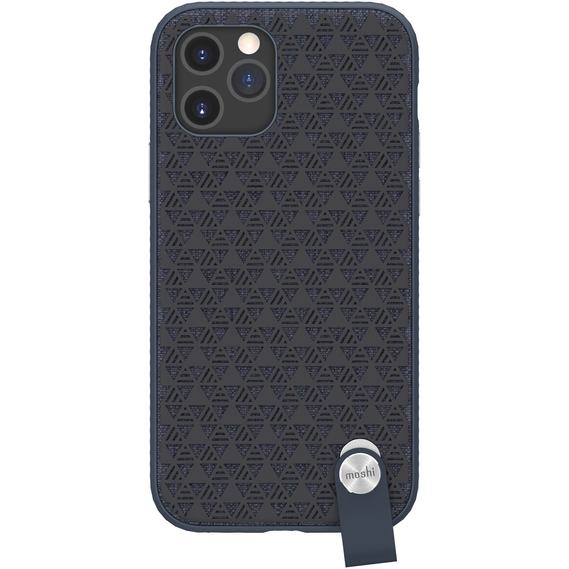 Husa de protectie Moshi Altra slim case, Curea detasabila pentru iPhone 12/12 Pro, Blue