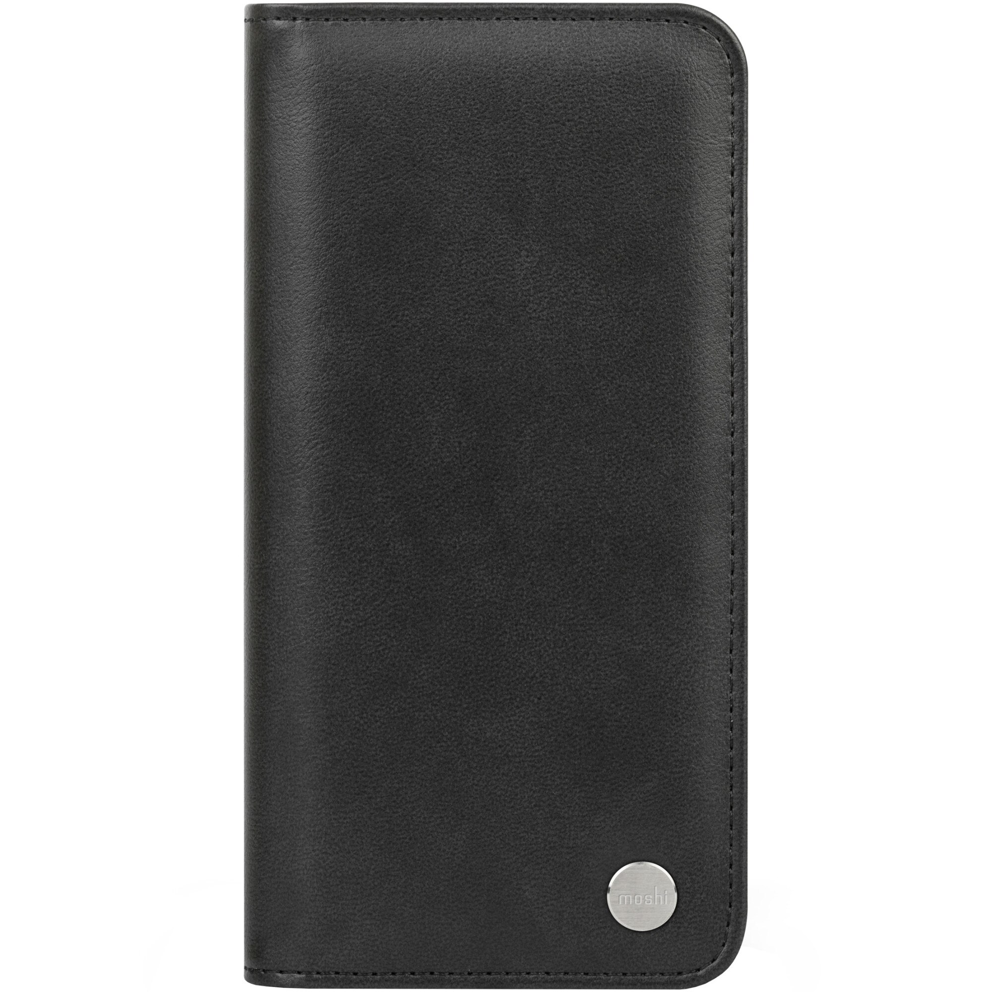 Husa de protectie Moshi Overture Case, Portofel magnetic pentru iPhone 12 Pro Max, Jet Black