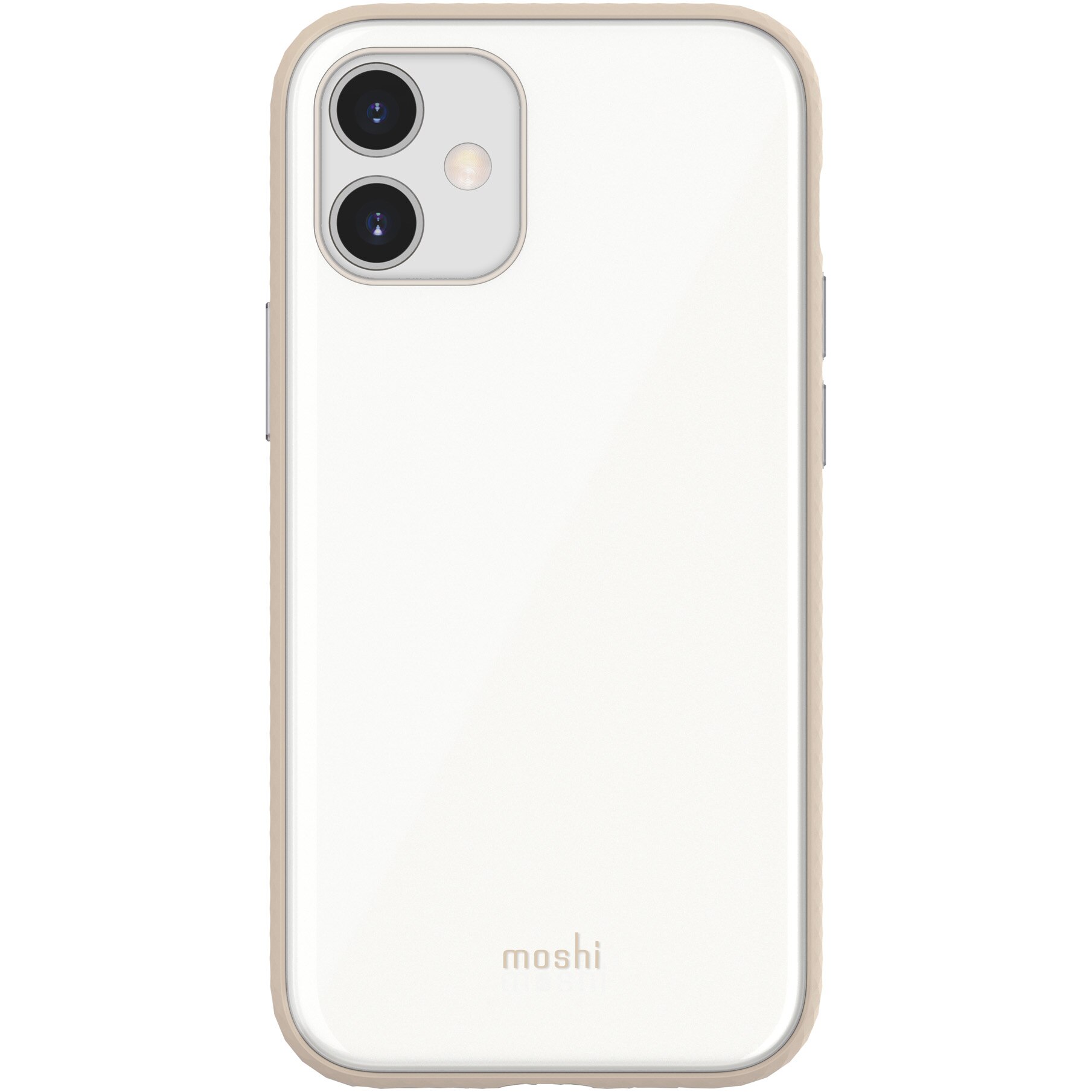 Husa de protectie Moshi iGlaze Slim Hardshell Case pentru iPhone 12 mini, White