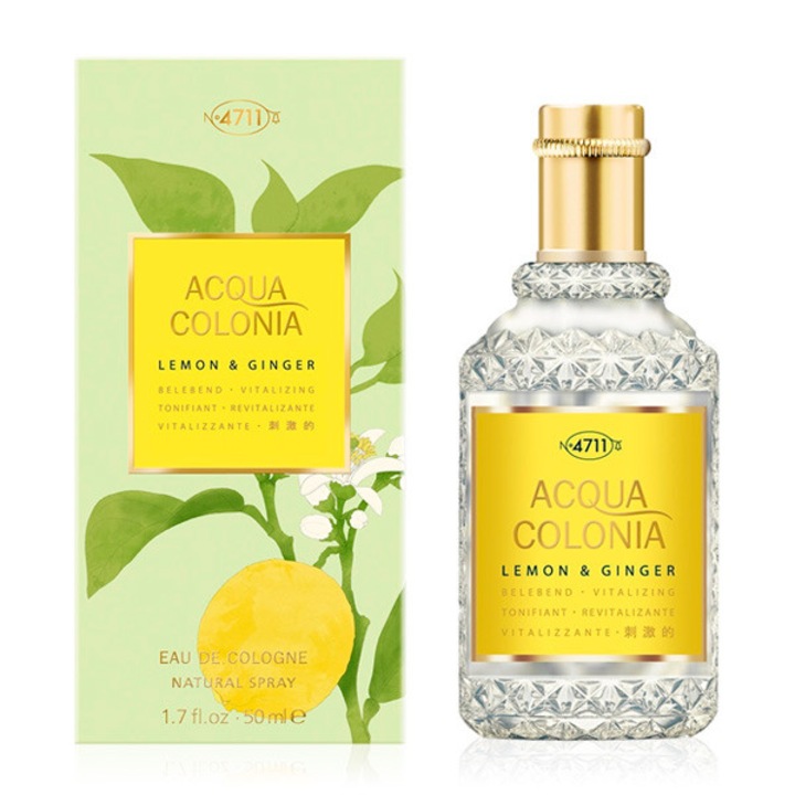 4711 Acqua Colonia Lemon & Ginger Eau de Cologne uniszex 50 ml