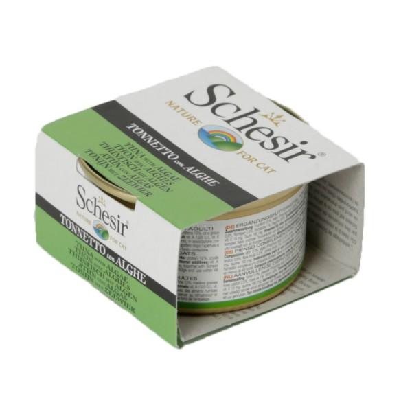 Hrana umeda pentru pisici Schesir Ton si Alge 85 g