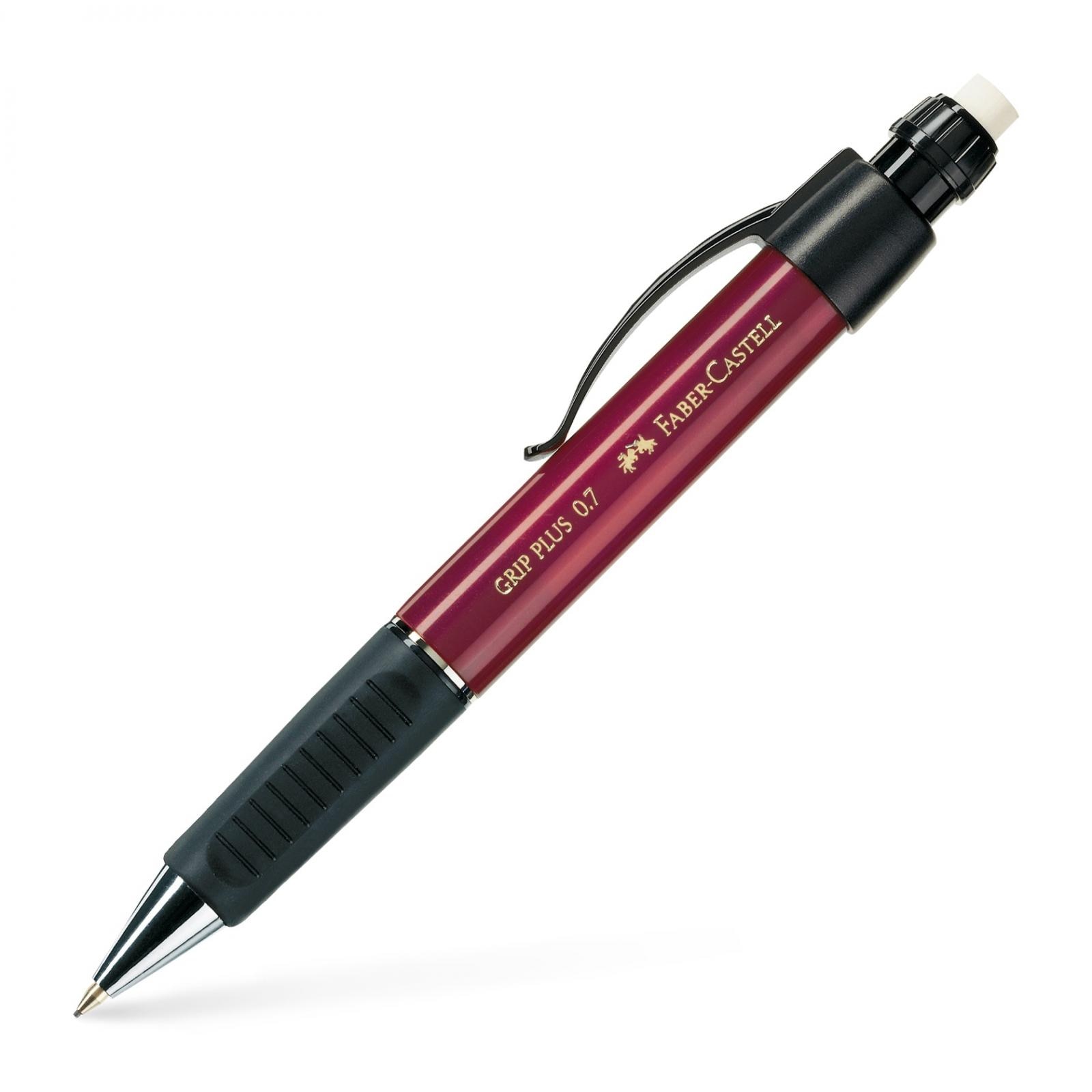 Creion Mecanic Grip Plus 1307, Faber-Castell, 0.7mm, Rosu