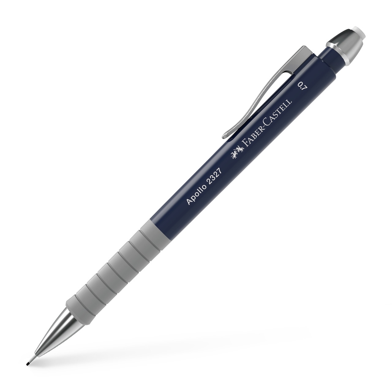 Creion mecanic Faber-Castell Apollo, 0.7 mm, Bleumarin