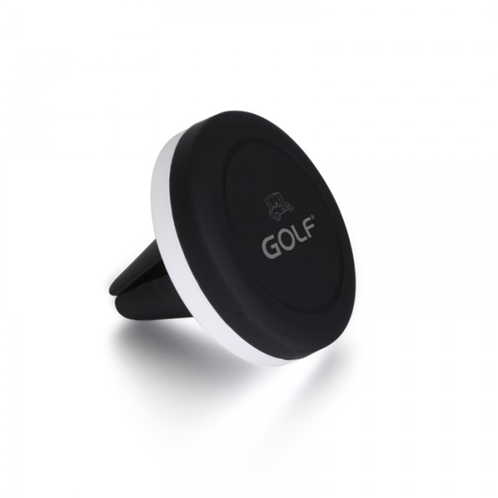 Suport Auto Magnetic - Sistem de fixare Optim Trust cu clema, Golf, Negru