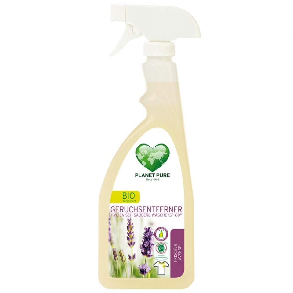 Solutie pentru scos mirosuri bio - lavanda - 510 ml Planet Pure
