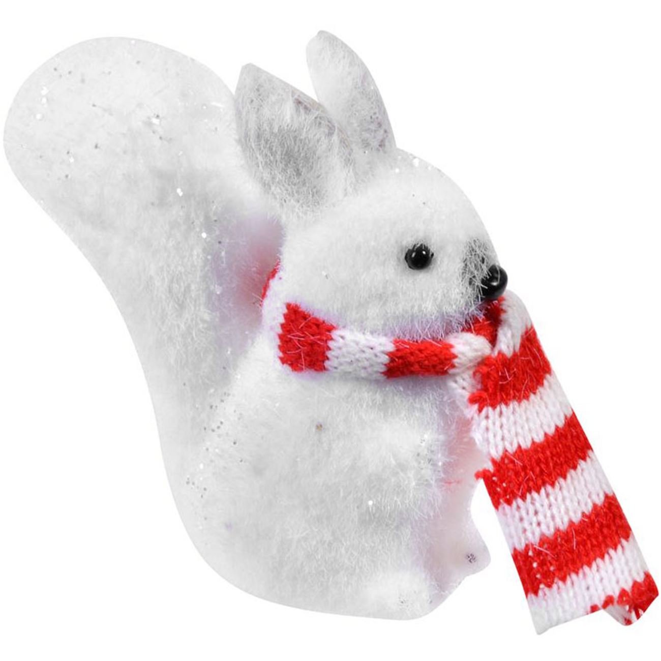 Veverita decorativa de Craciun, 10 cm