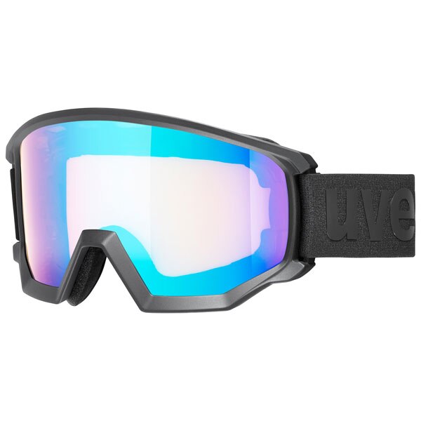 Ochelari ski Uvex Athletic CV , Black/Blue/Yellow