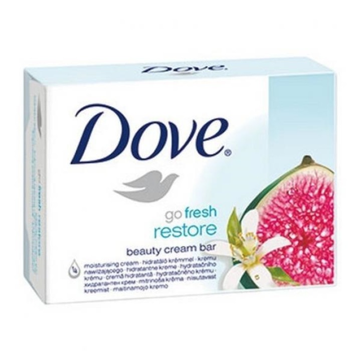 Sapun Solid Dove, Go Fresh Restore, Blue Fig & Orange Blossom Scent, 100 g