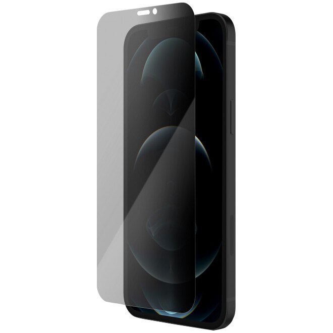 Folie Protectie Ecran iPhone 12 Pro Max, 3D Privacy Series, Negru