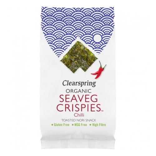 Alge Nori Snack Chilli Bio 4 grame Clearspring