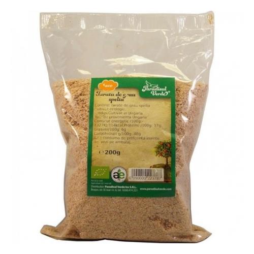 Tarate Grau Spelta Bio 200 grame Paradisul Verde